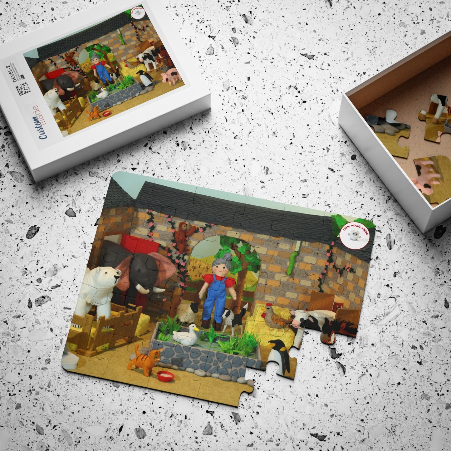 Kids' Puzzle, 30 Piece - Old MacDonald Had a Farm