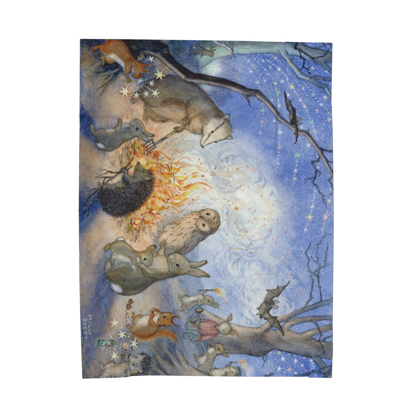 Bonfire Plush Blanket