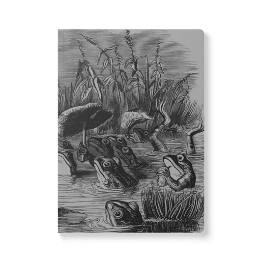 Softcover Journal - vintage frogs