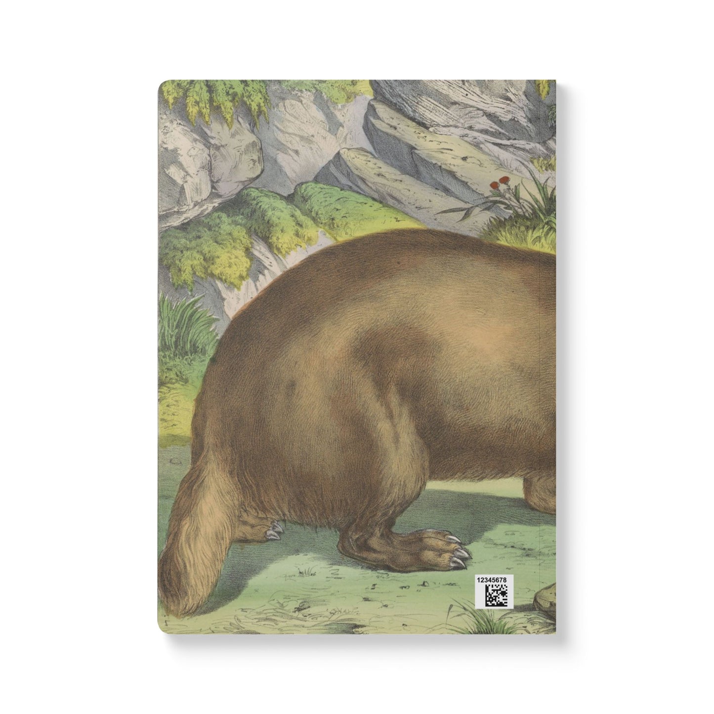 Softcover Journal - vintage badger