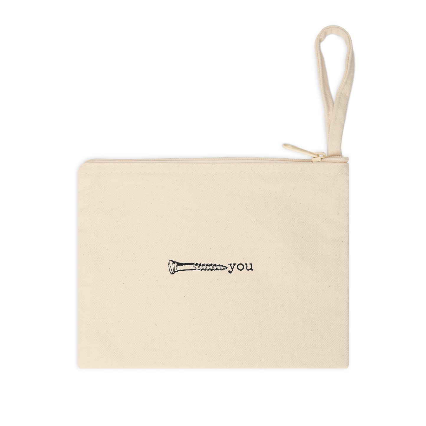 misc. miscellaneous screw you nail DIY garden home house shed garage man cave toolbox things funny illustration Victorian canvas zip bag pouch tote mini purse suitcase rucksack carry organize store storage office work home house lady woman funny humor cotton canvas gift present man 