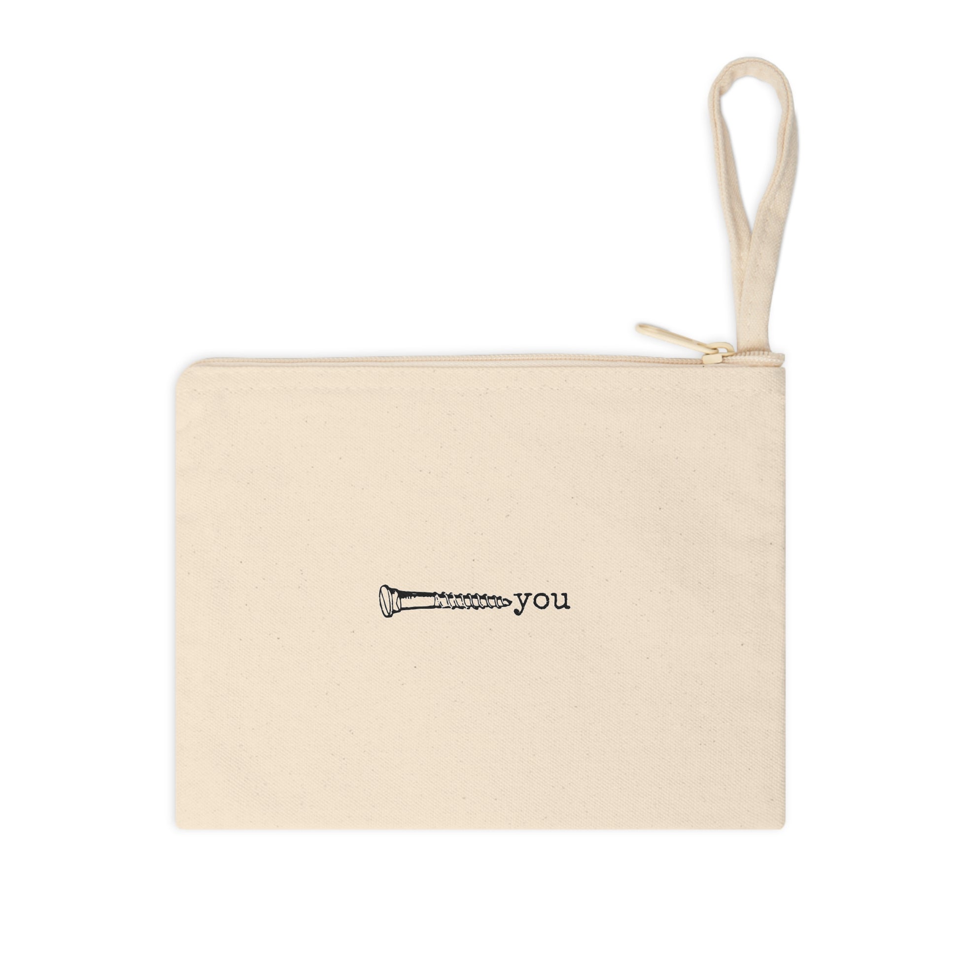 misc. miscellaneous screw you nail DIY garden home house shed garage man cave toolbox things funny illustration Victorian canvas zip bag pouch tote mini purse suitcase rucksack carry organize store storage office work home house lady woman funny humor cotton canvas gift present man 