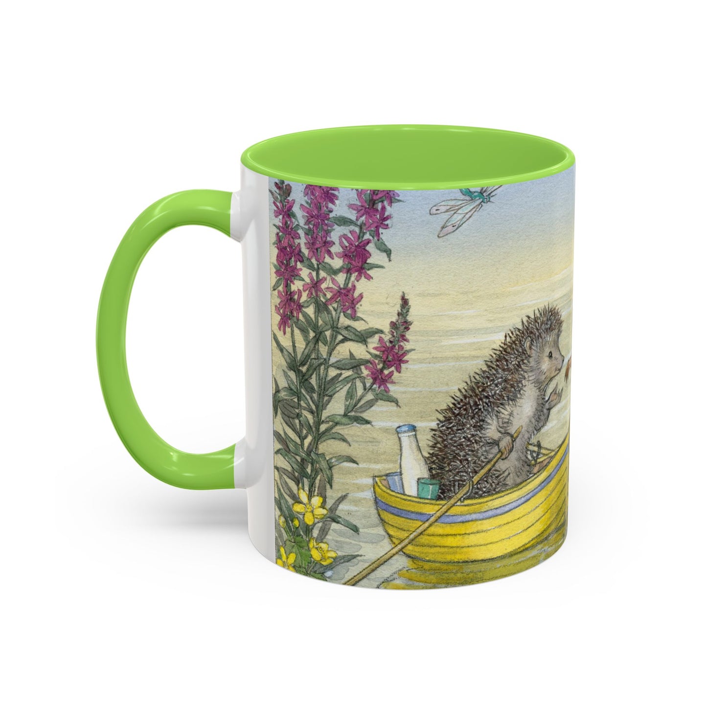 River Crossing Green Mug