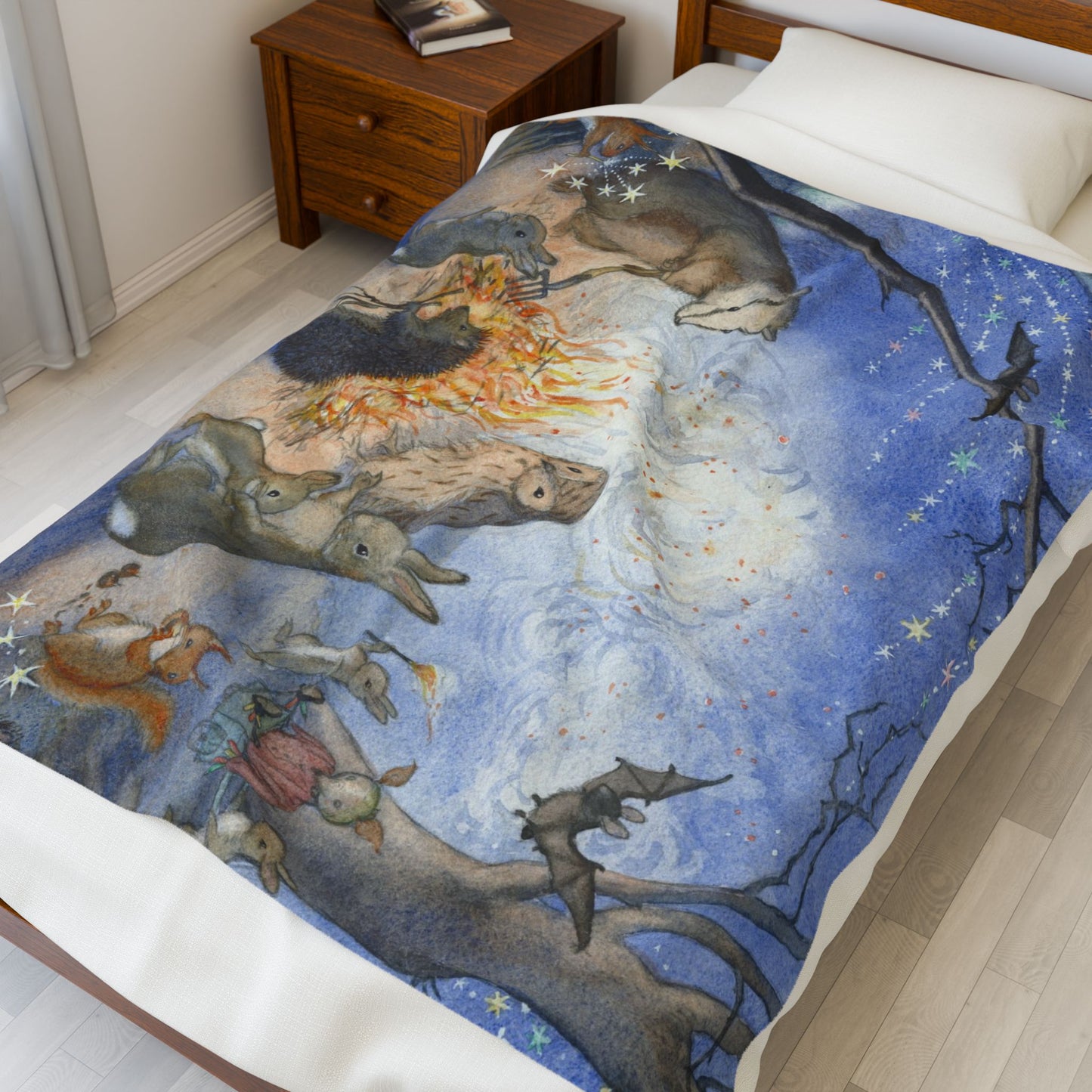 Bonfire Plush Blanket