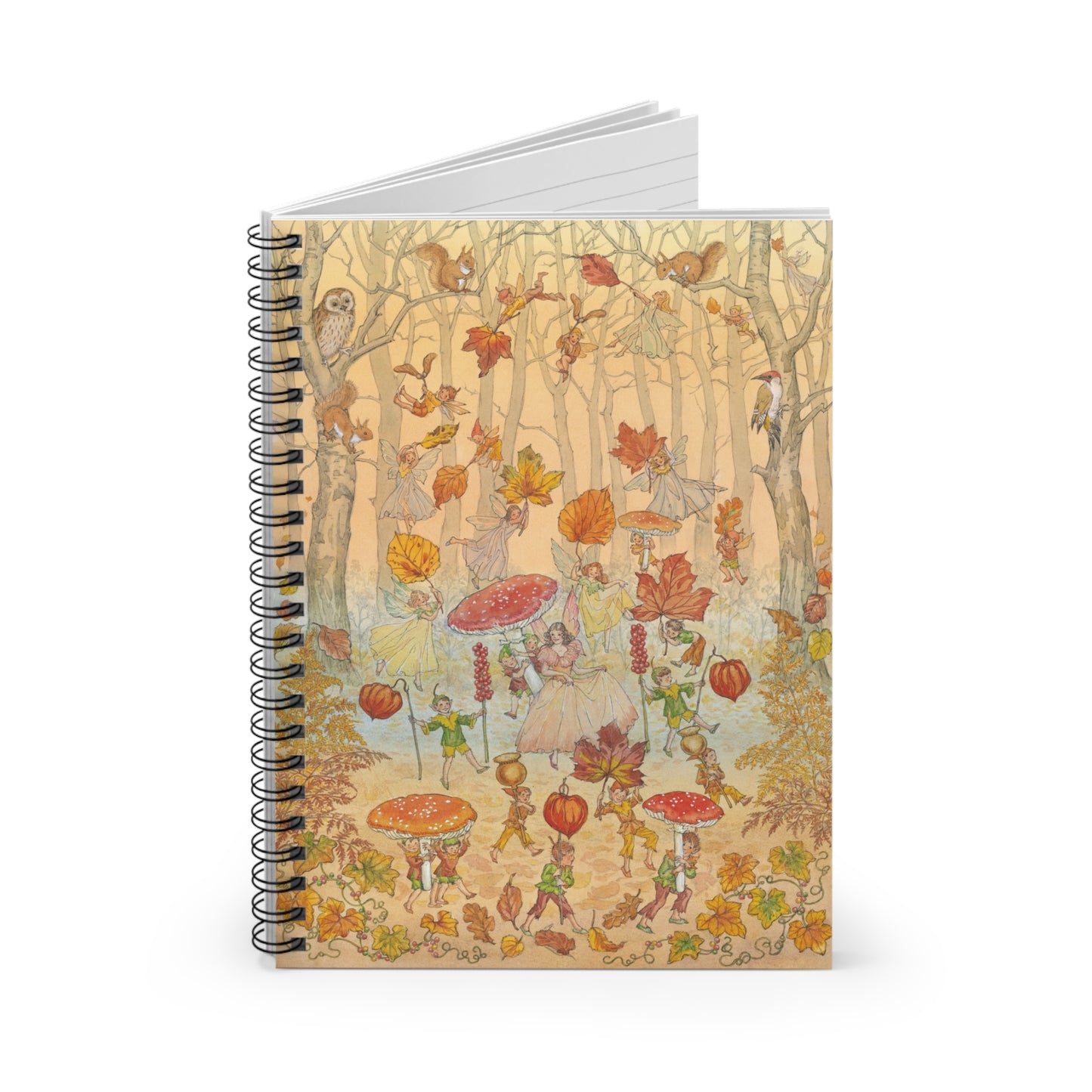 Spiral Notebook - Fall Dance
