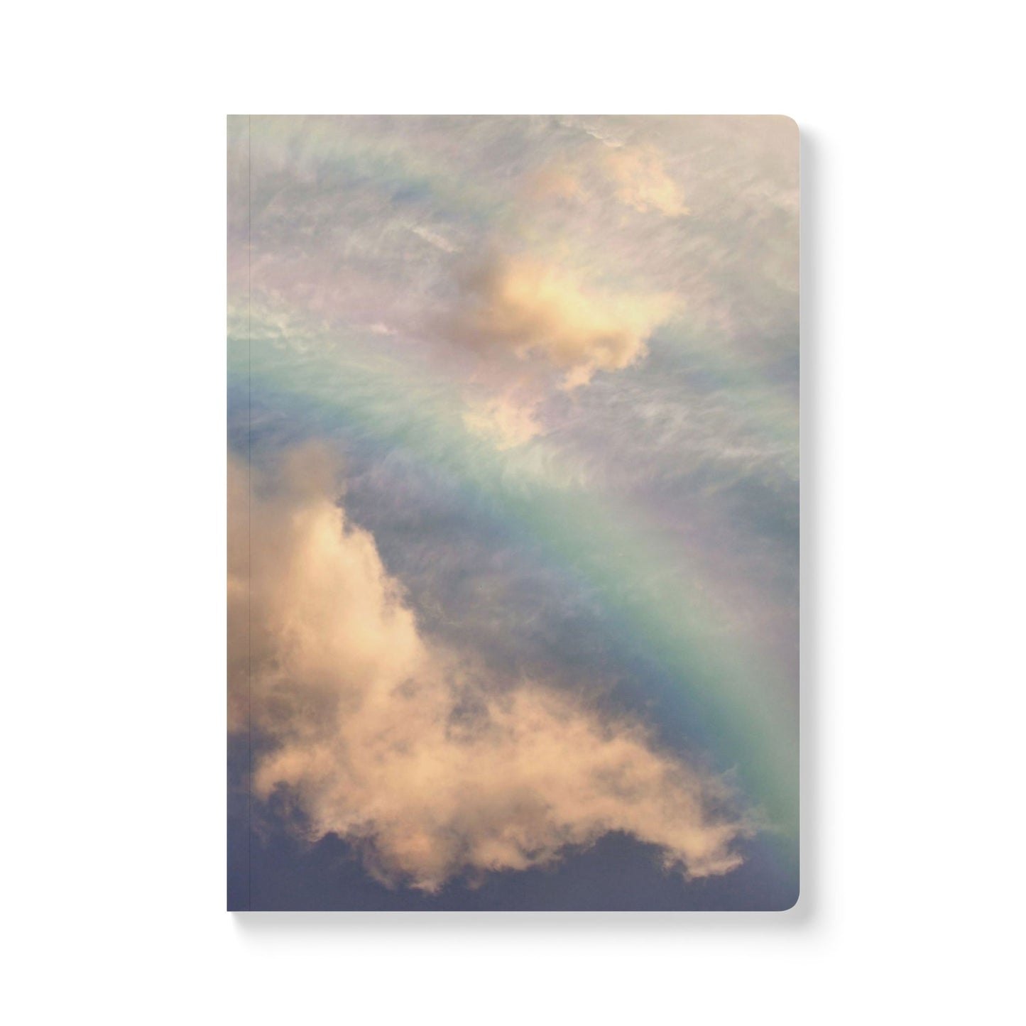 Softcover Journal - Rainbow Clouds