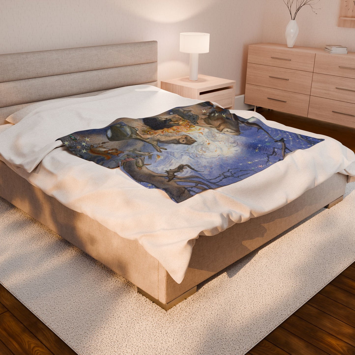Bonfire Plush Blanket