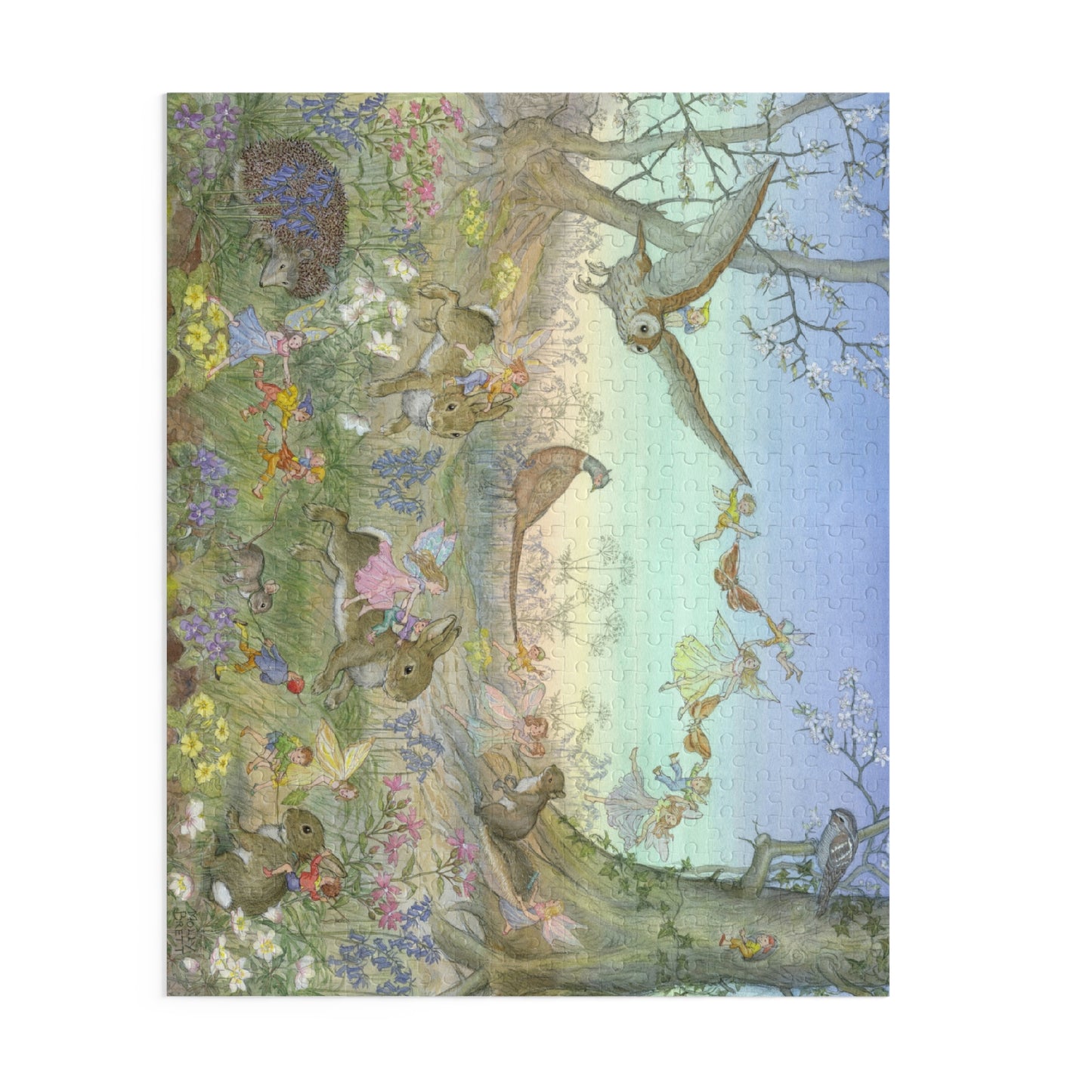 Rabbit Fairies Jigsaw Puzzle