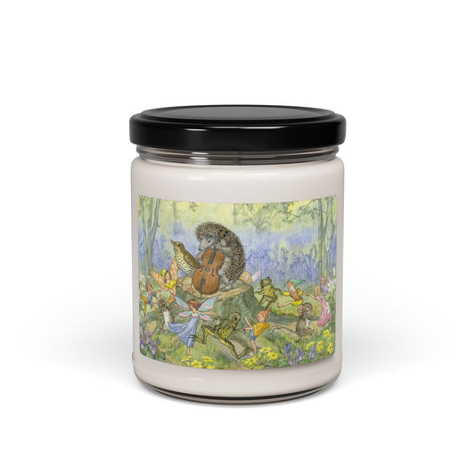 Musical Hedgehog Scented Soy Candle