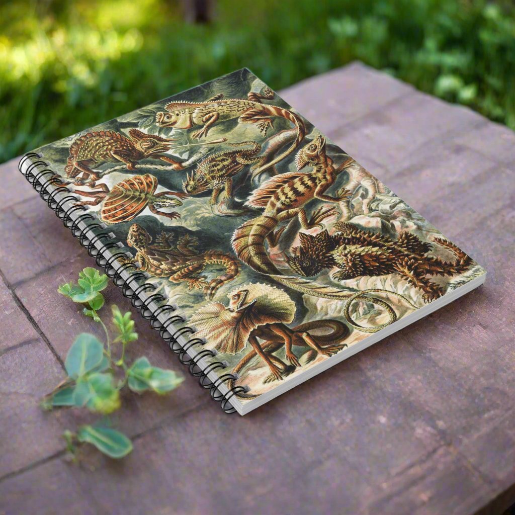 Spiral Notebook - Lizards