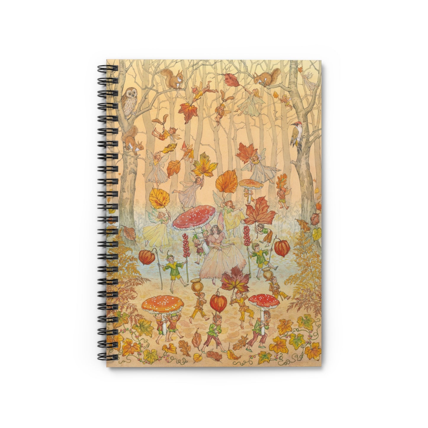 Spiral Notebook - Fall Dance