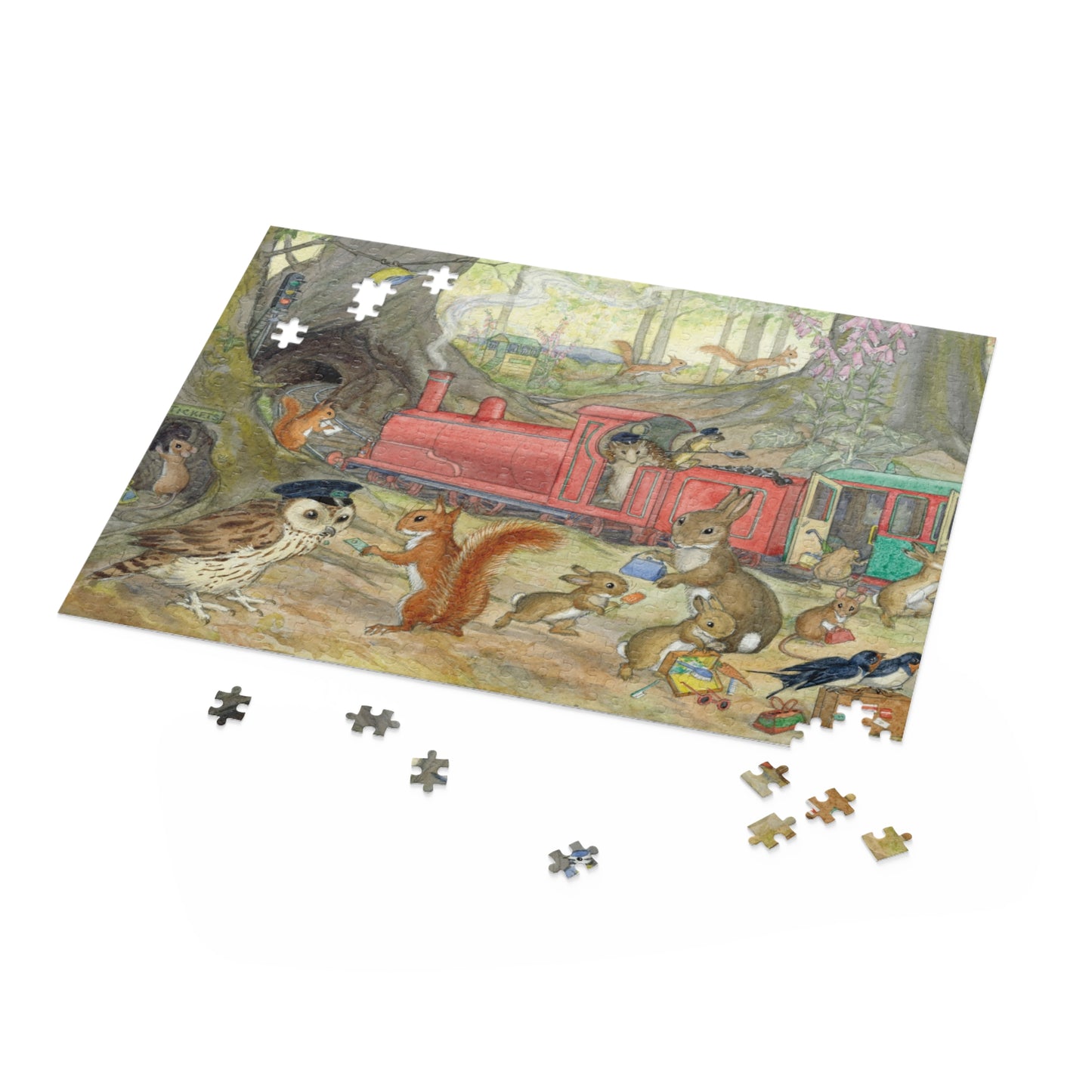 Train Ride Jigsaw Puzzle