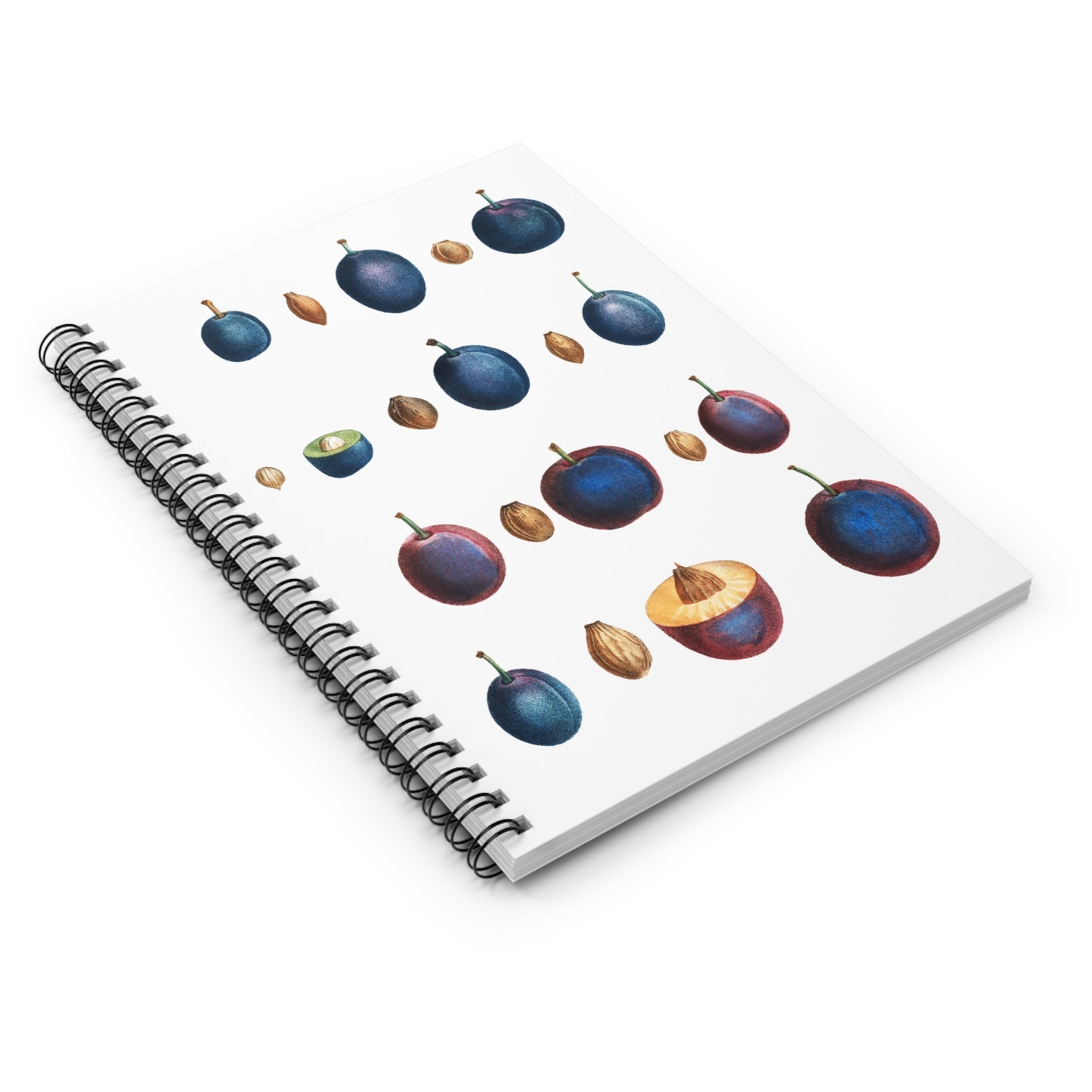Spiral Notebook - Plums