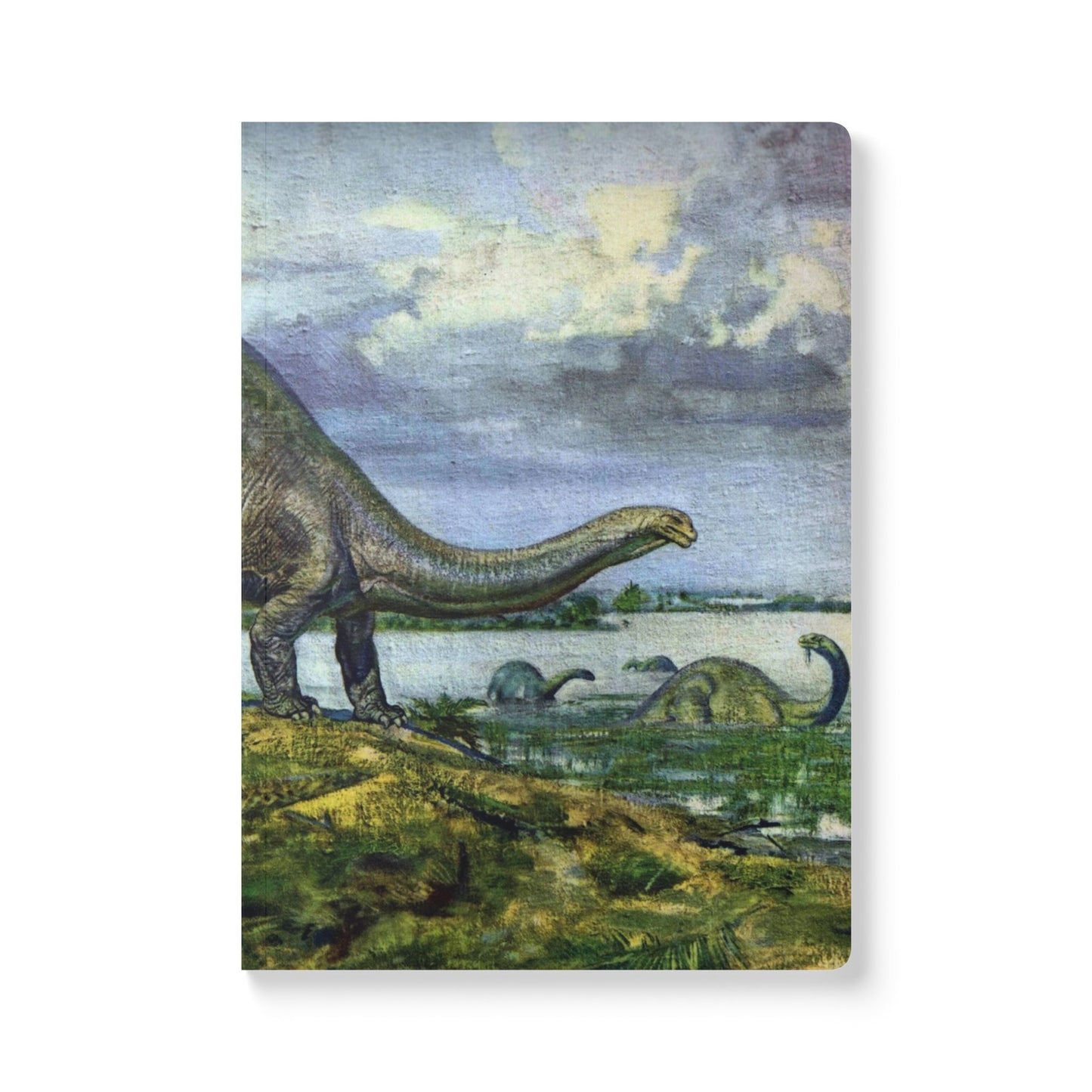 Softcover Journal - Dinoscape