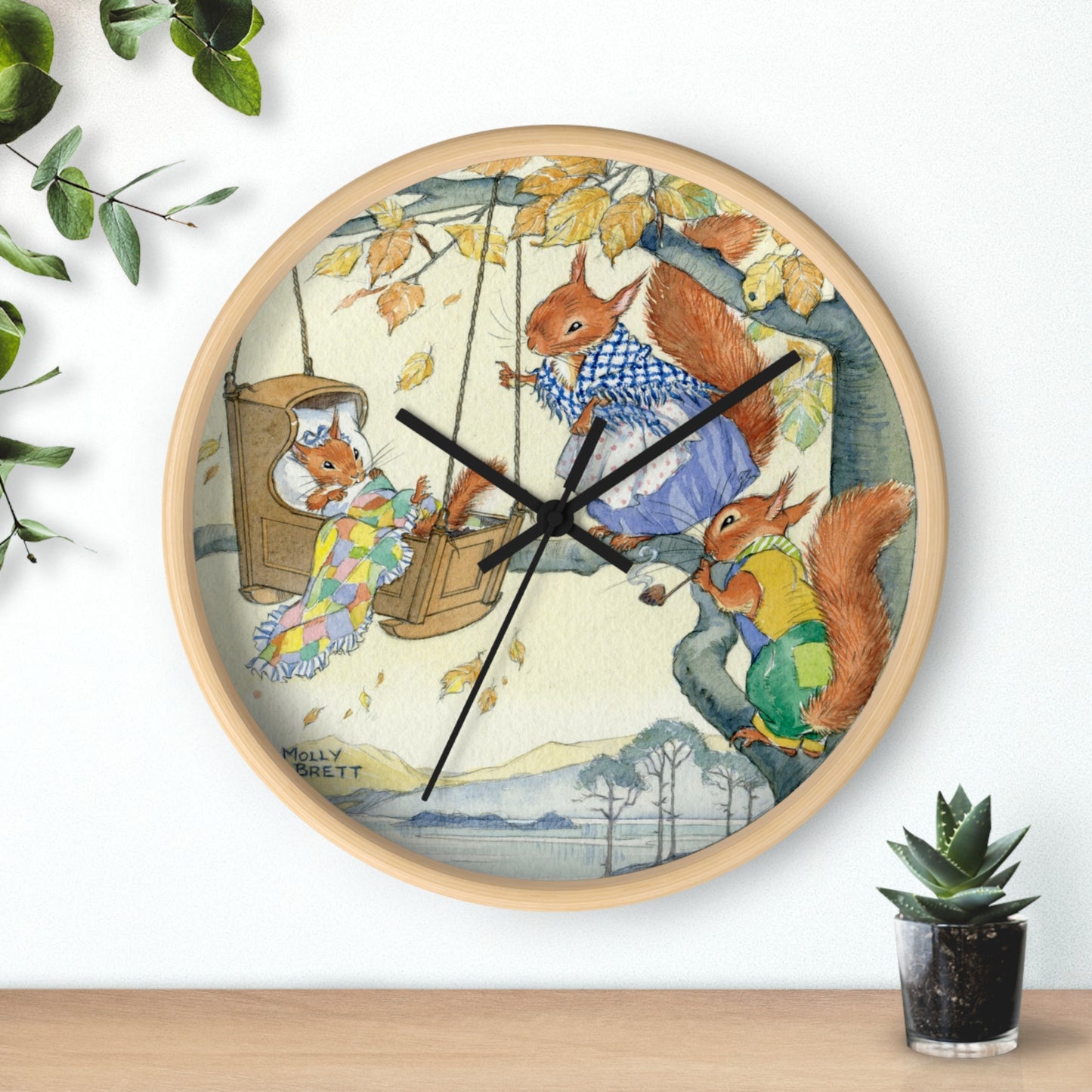 The Lullaby Wall Clock