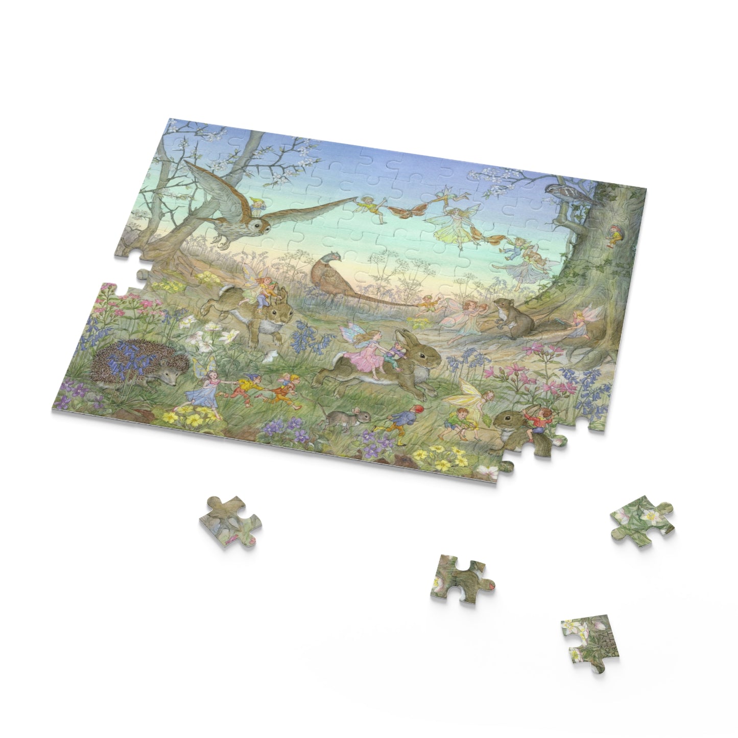 Rabbit Fairies Jigsaw Puzzle