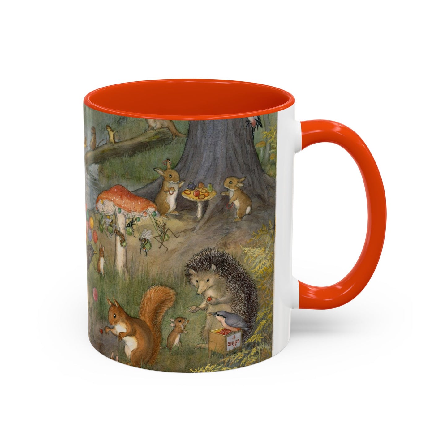 Toadstool Orange Mug