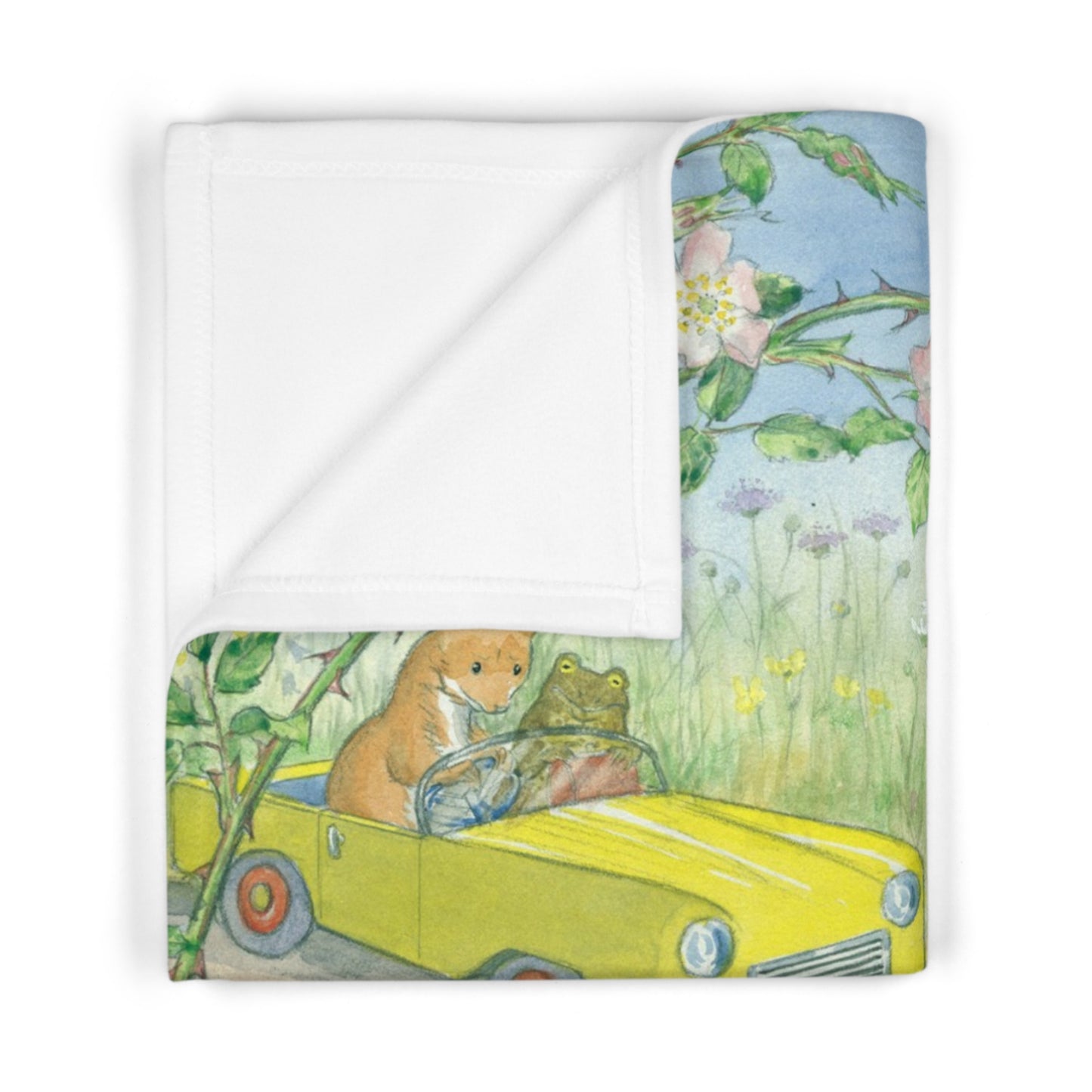 School Crossing Baby Blanket - Soft Fleece