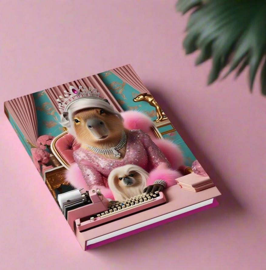 Journal - capybara Barbara Cartland