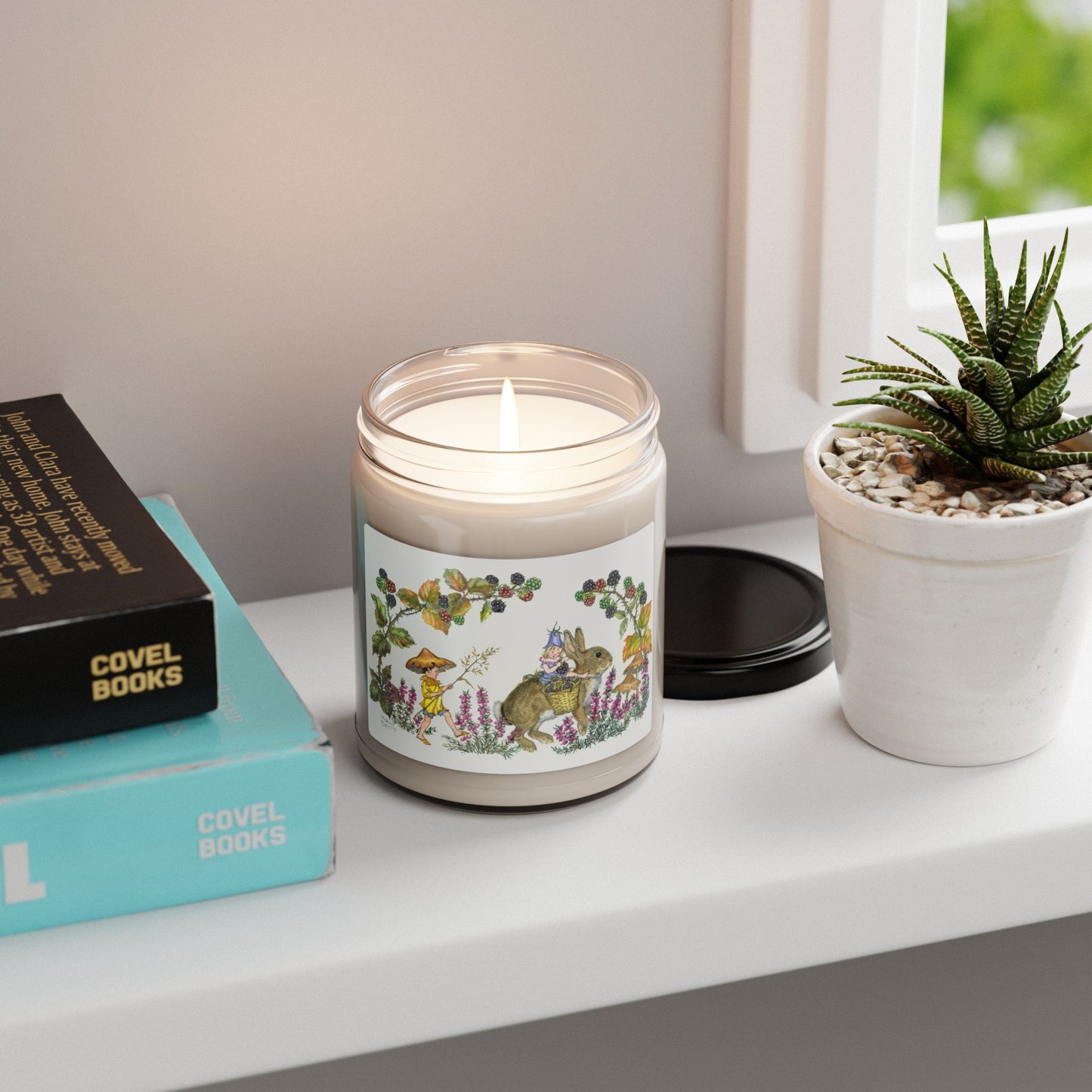 Blackberry Rabbit Scented Soy Candle