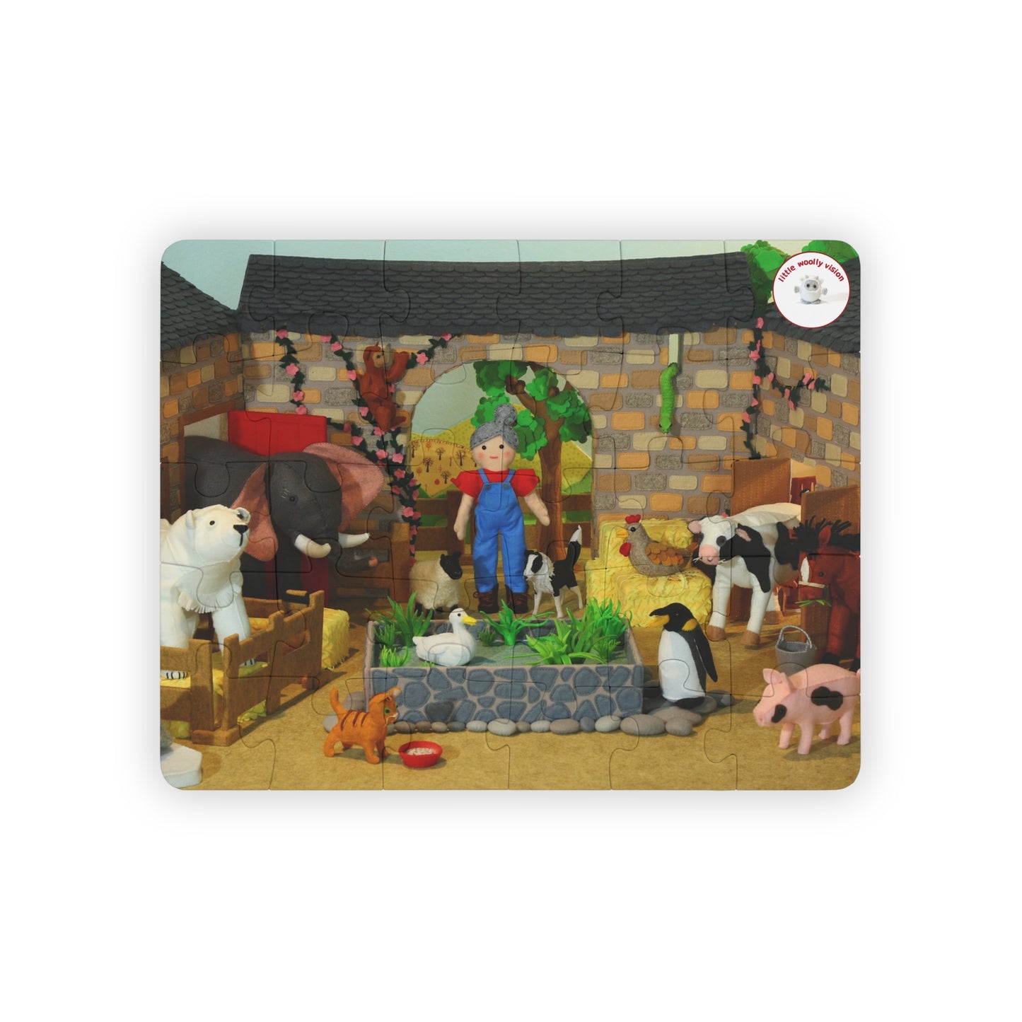 Kids' Puzzle, 30 Piece - Old MacDonald Had a Farm