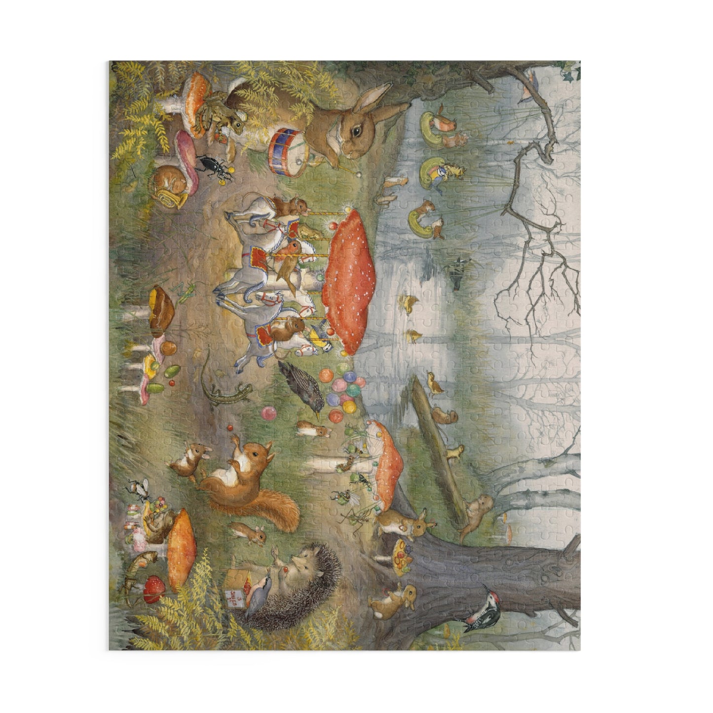 Toadstool Fair Jigsaw Puzzle