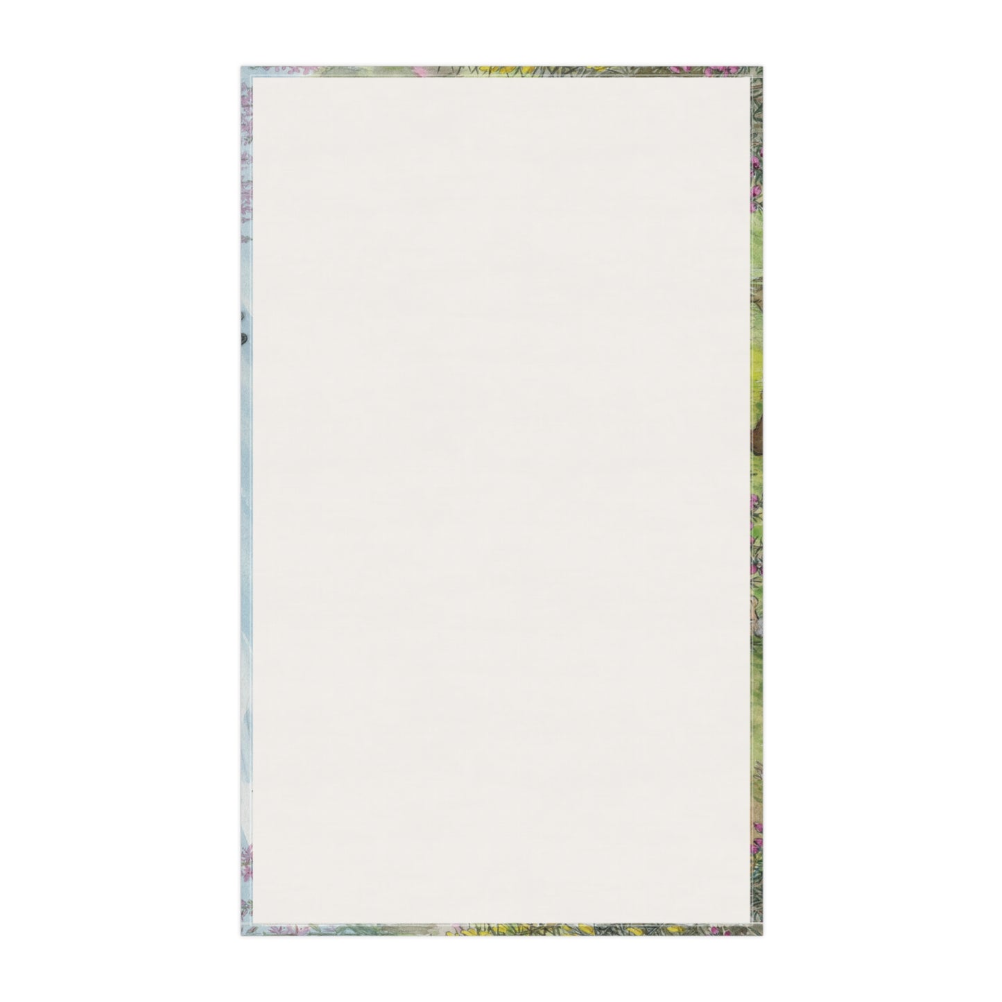 The Picnic Rabbits Tea Towel