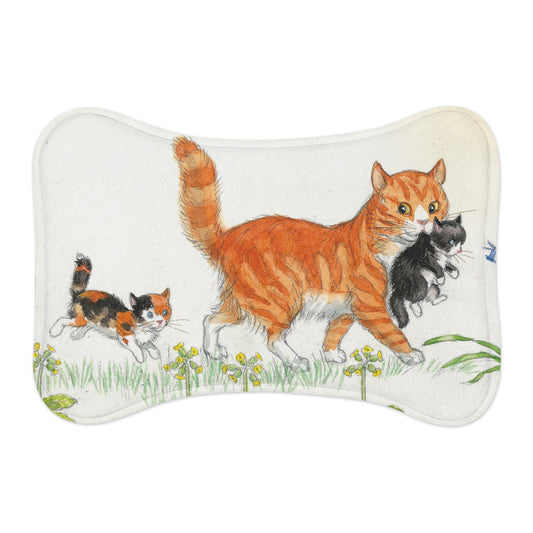 Ginger Cat Feeding Mat