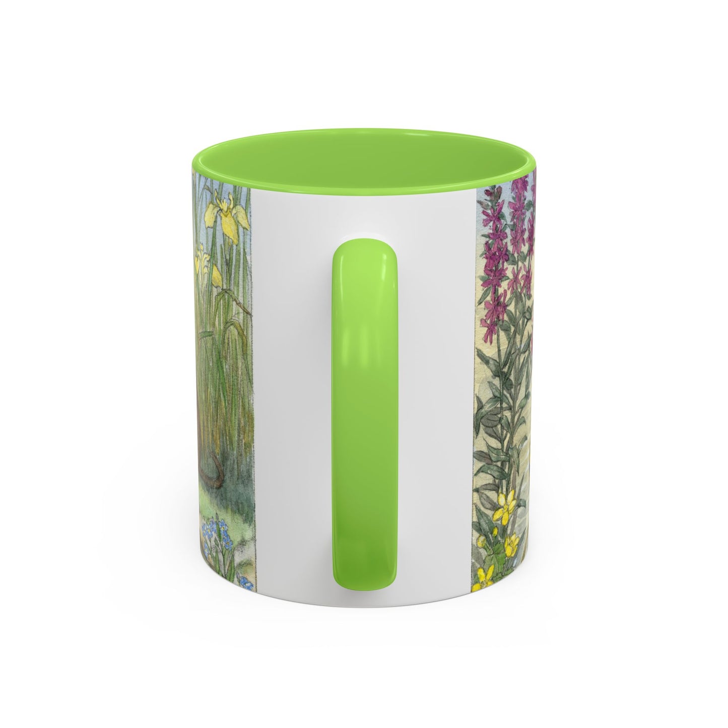 River Crossing Green Mug