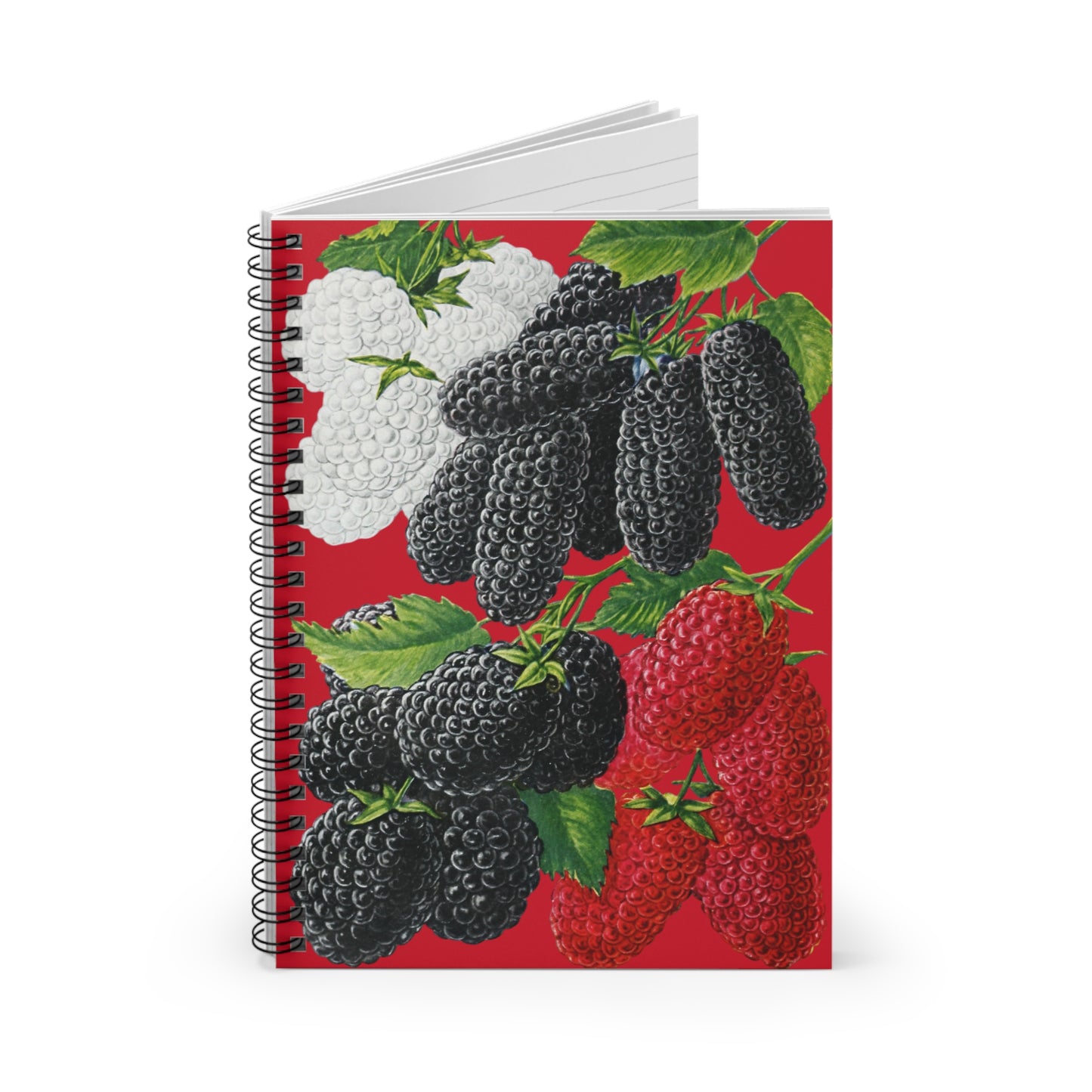 Spiral Notebook - Blackberries