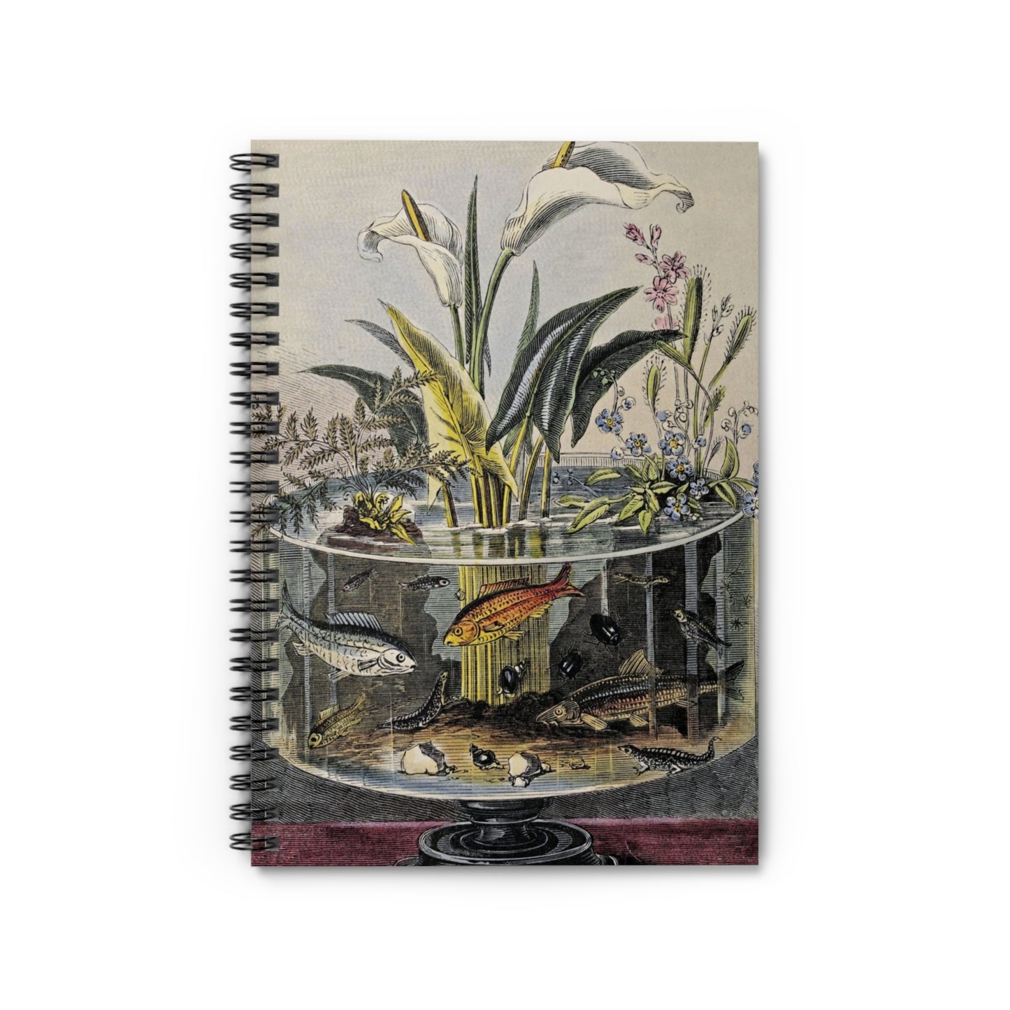 Spiral Notebook - Fish bowl