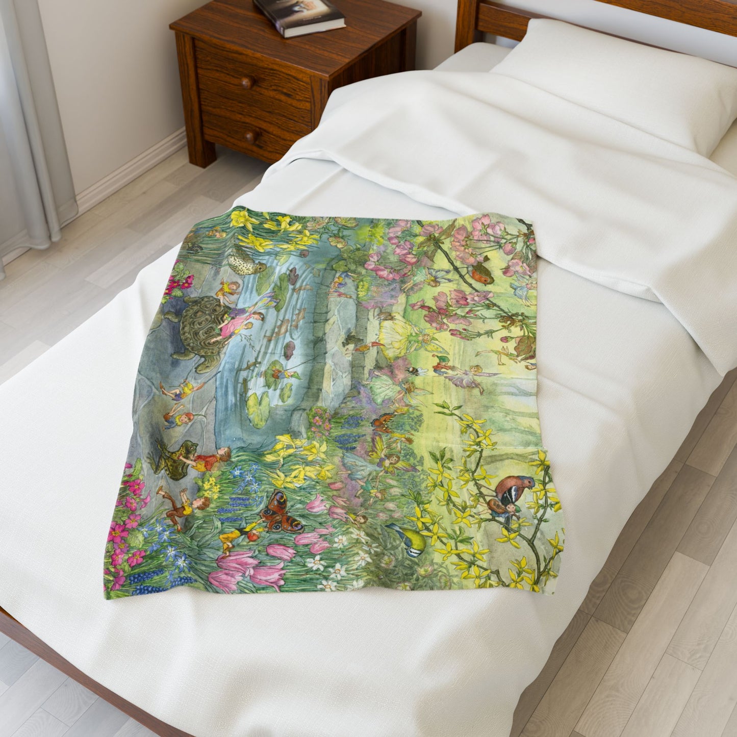 Fairy Pond Plush Blanket