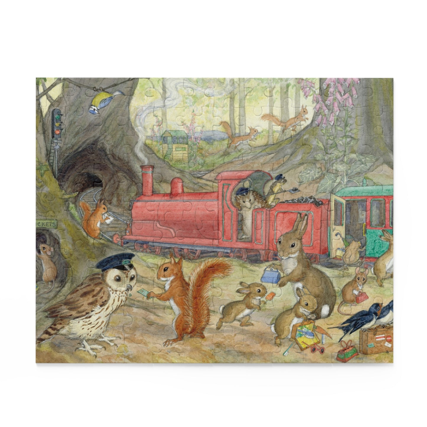 Train Ride Jigsaw Puzzle