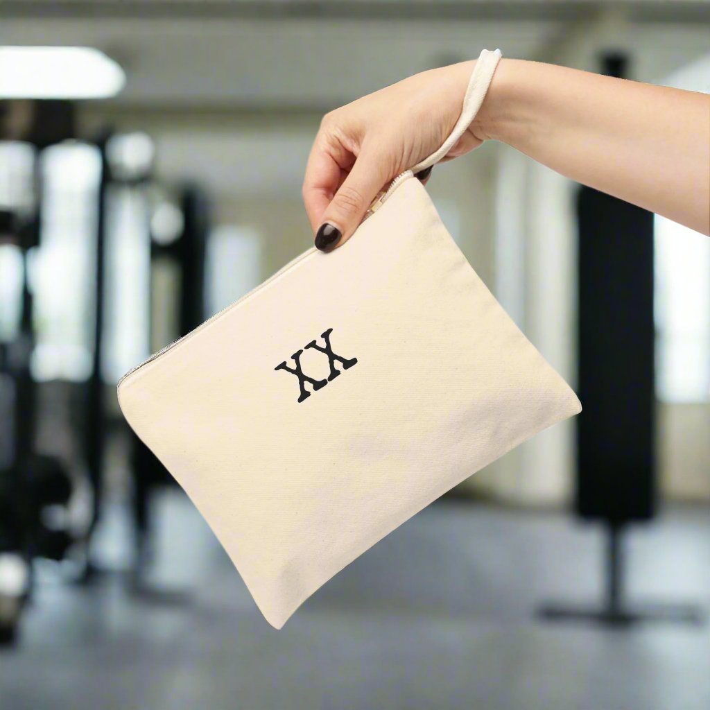 misc. miscellaneous XX chromosome woman feminist  funny illustration Victorian canvas zip bag pouch tote mini purse suitcase rucksack carry organize store storage office work home house lady woman funny humor cotton canvas gift present man 
