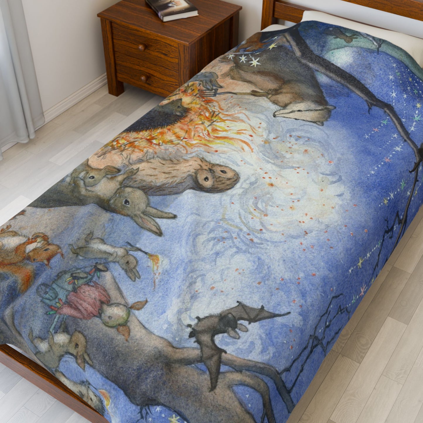 Bonfire Plush Blanket