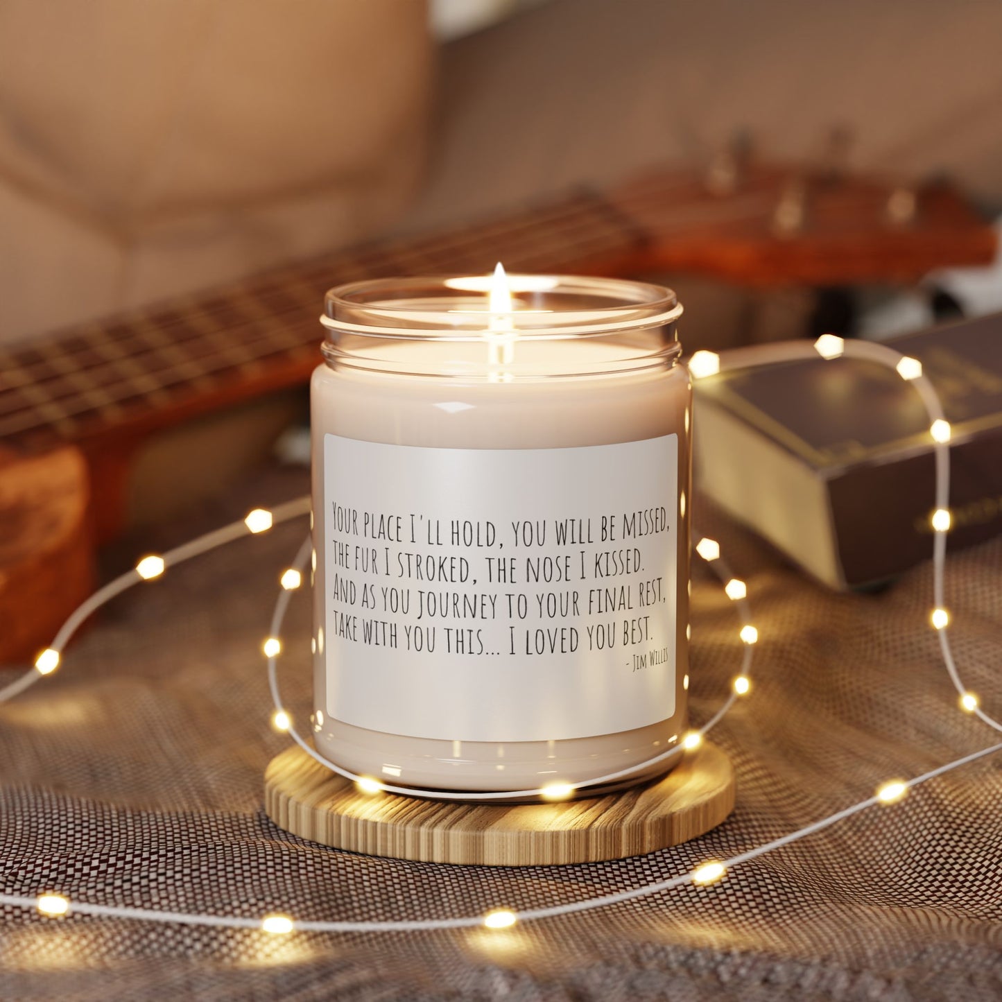 Scented Soy Candle - I loved you best