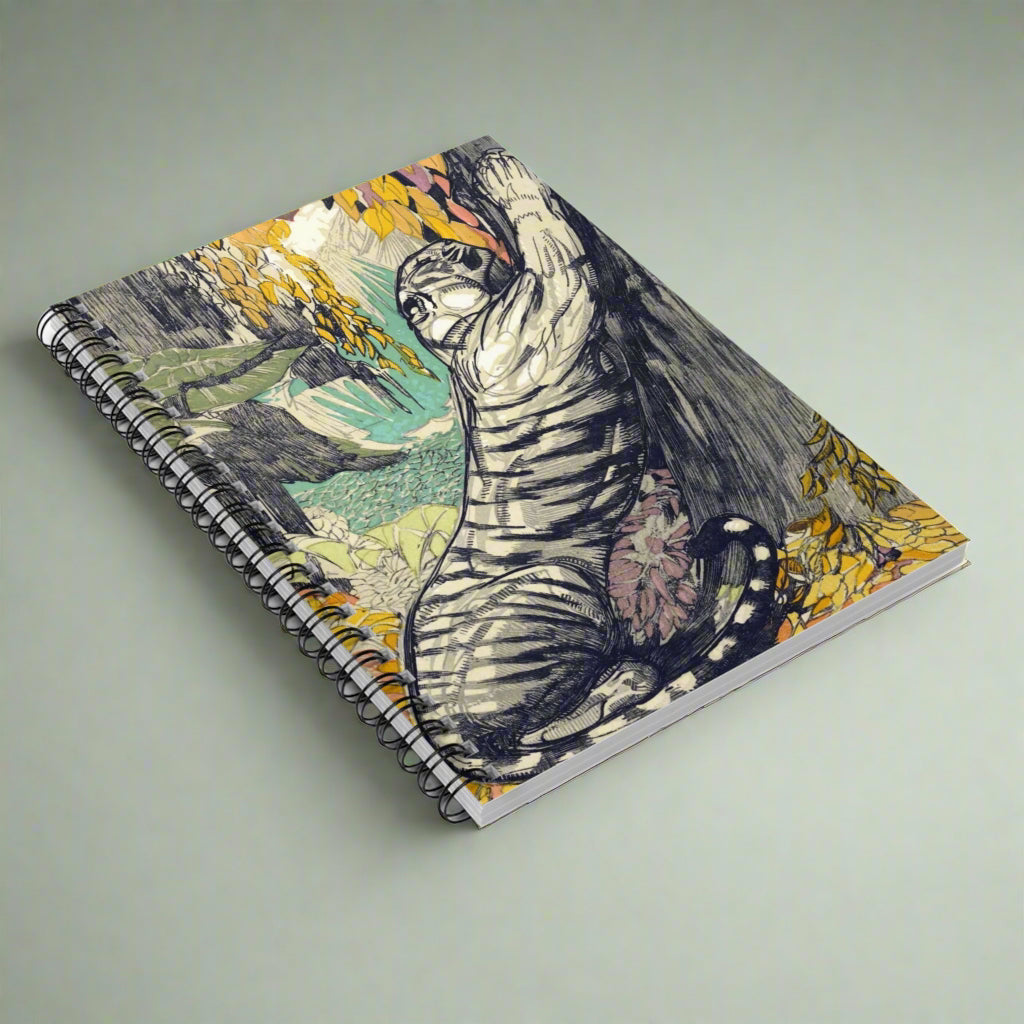 Spiral Notebook - Tiger