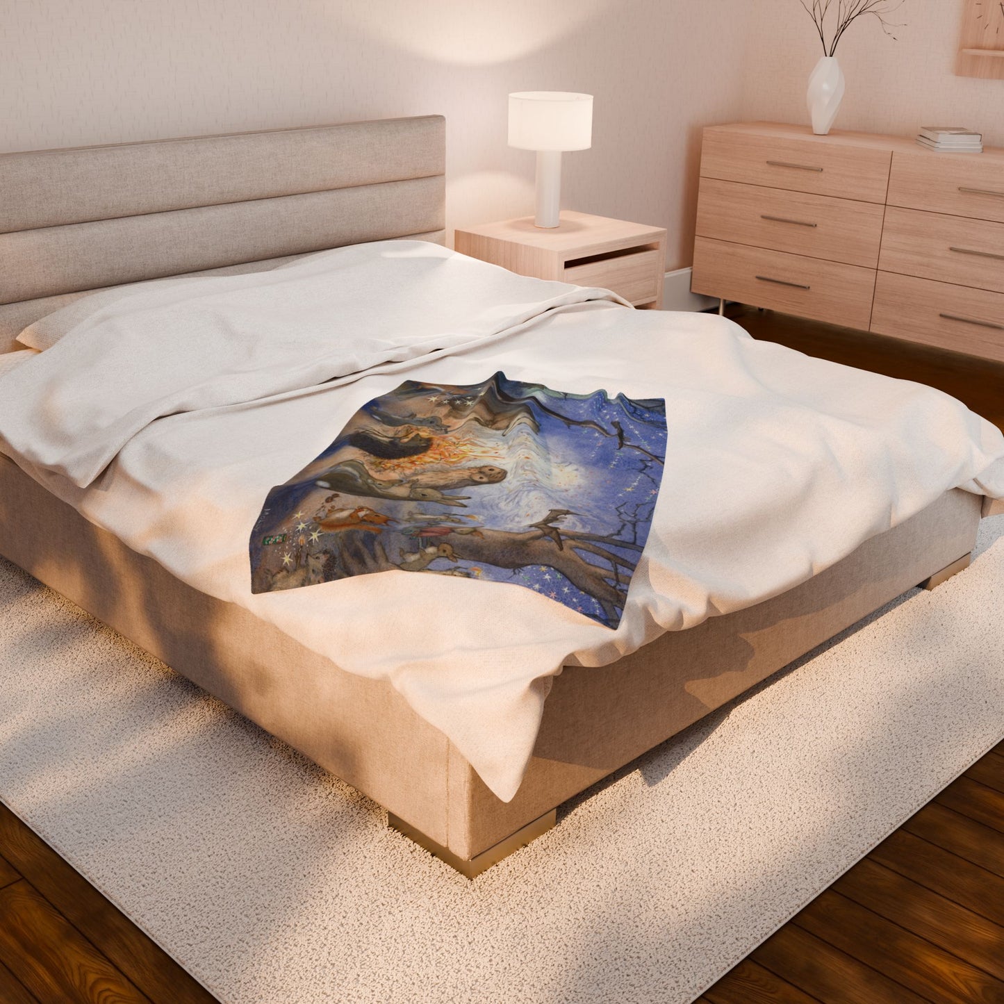 Bonfire Plush Blanket