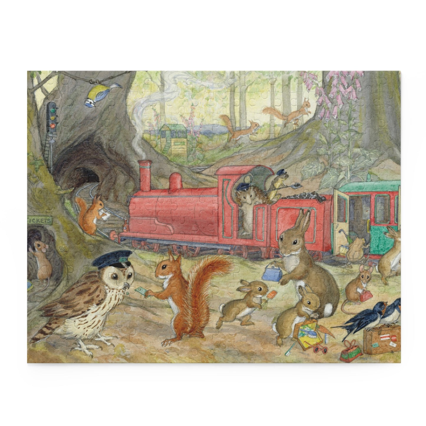 Train Ride Jigsaw Puzzle