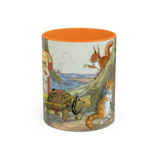 Caravan of Love Orange Mug