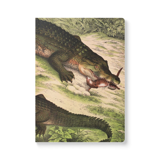 Softcover Journal - vintage alligator