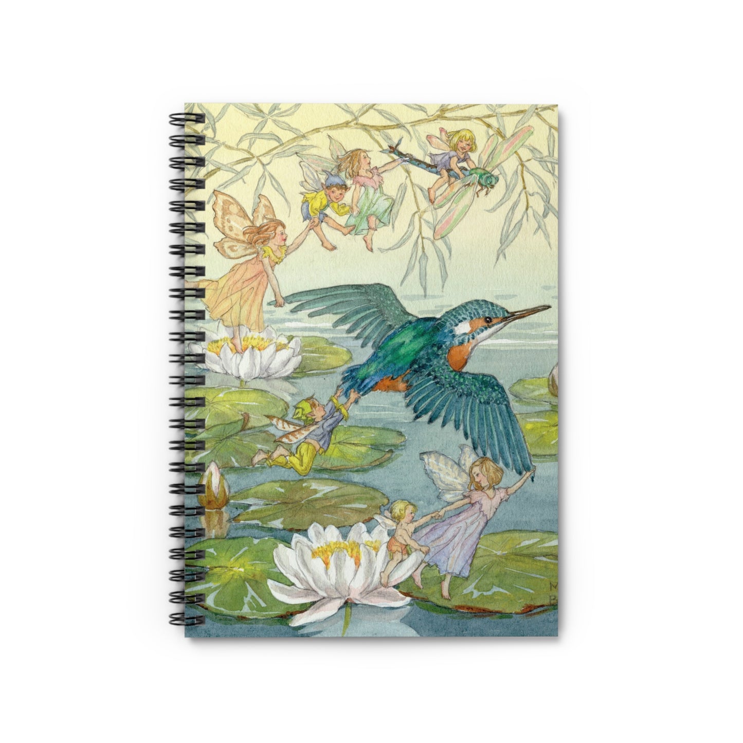 Spiral Notebook - Kingfisher