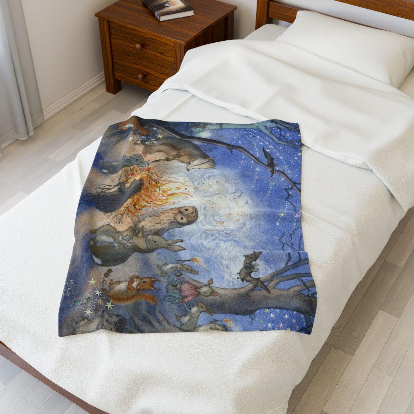 Bonfire Plush Blanket