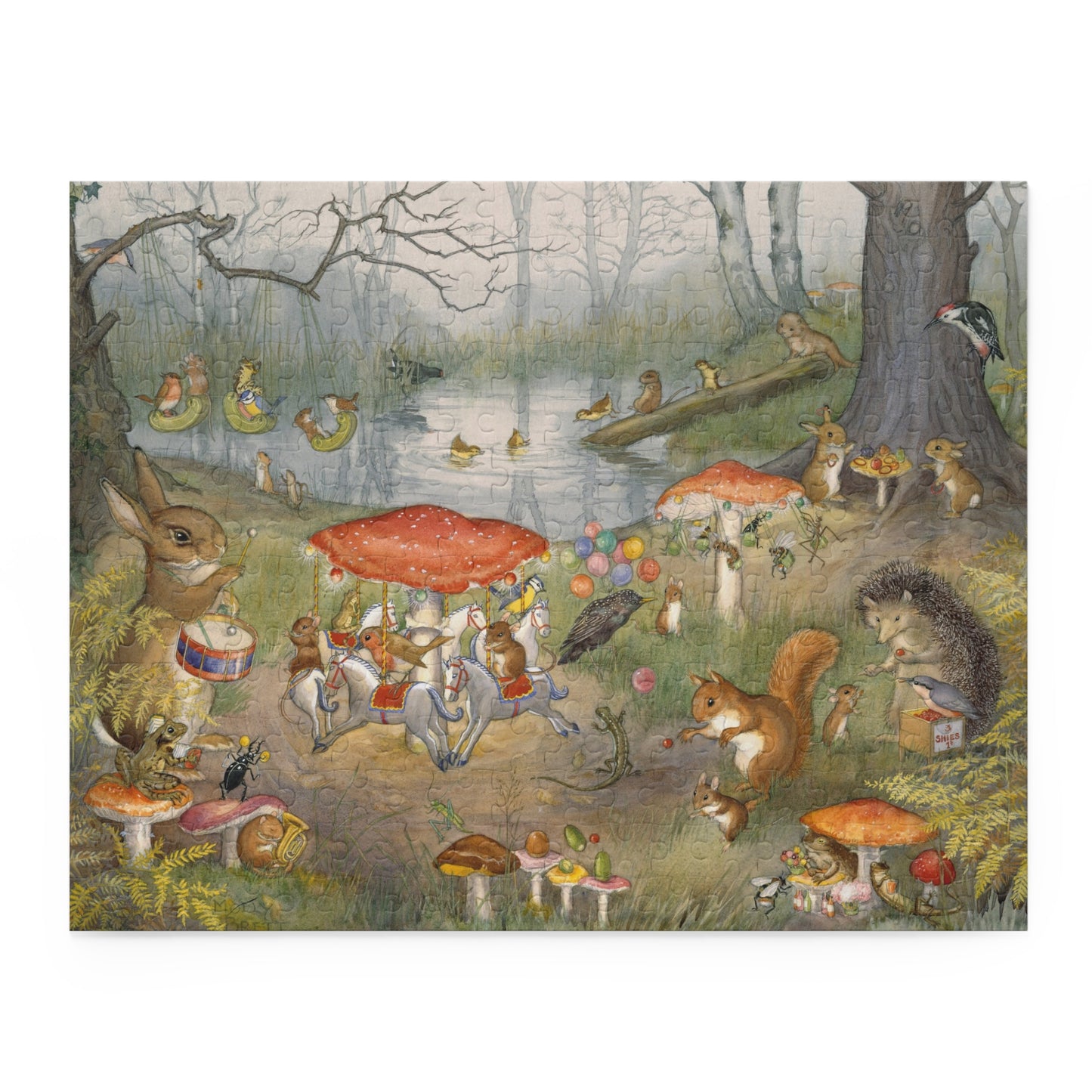 Toadstool Fair Jigsaw Puzzle