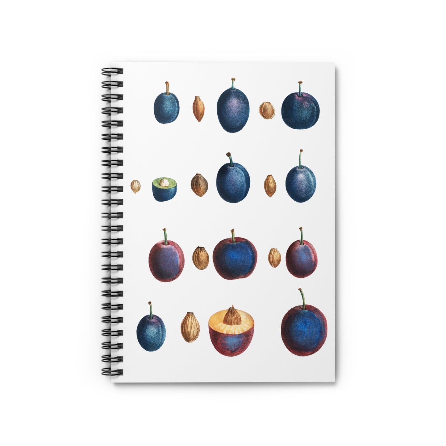 Spiral Notebook - Plums