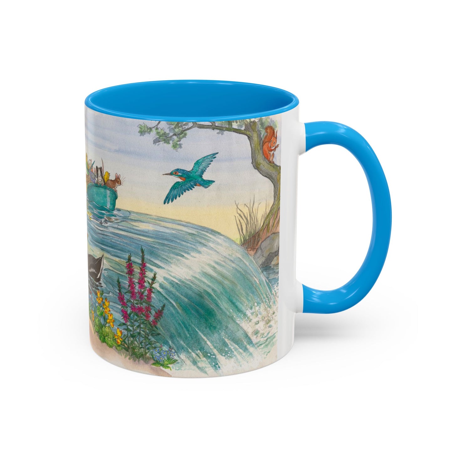 Waterfall Blue Mug