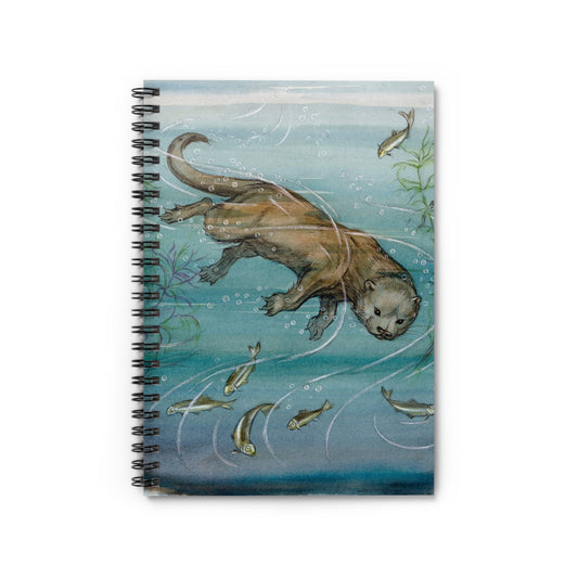 Spiral Notebook - Otter
