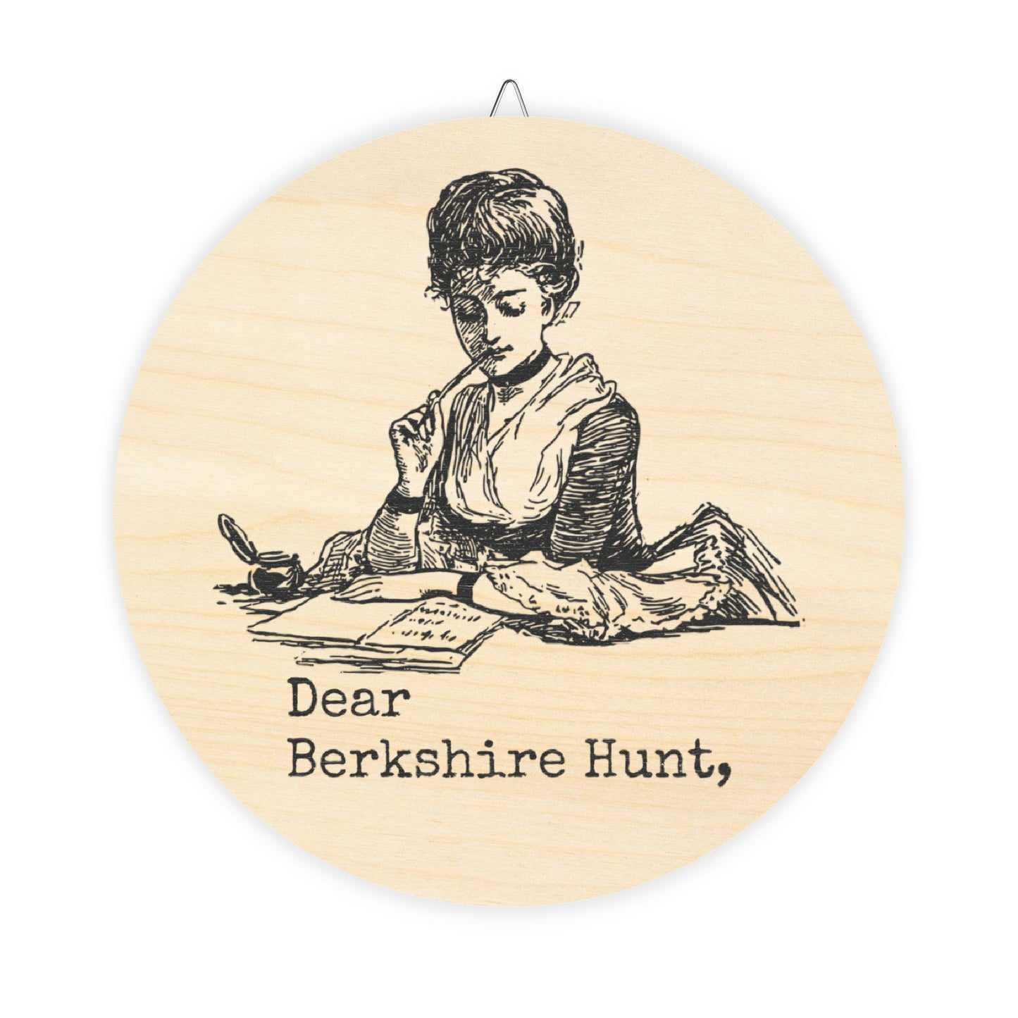 Wooden Sign - Dear Berkshire Hunt,