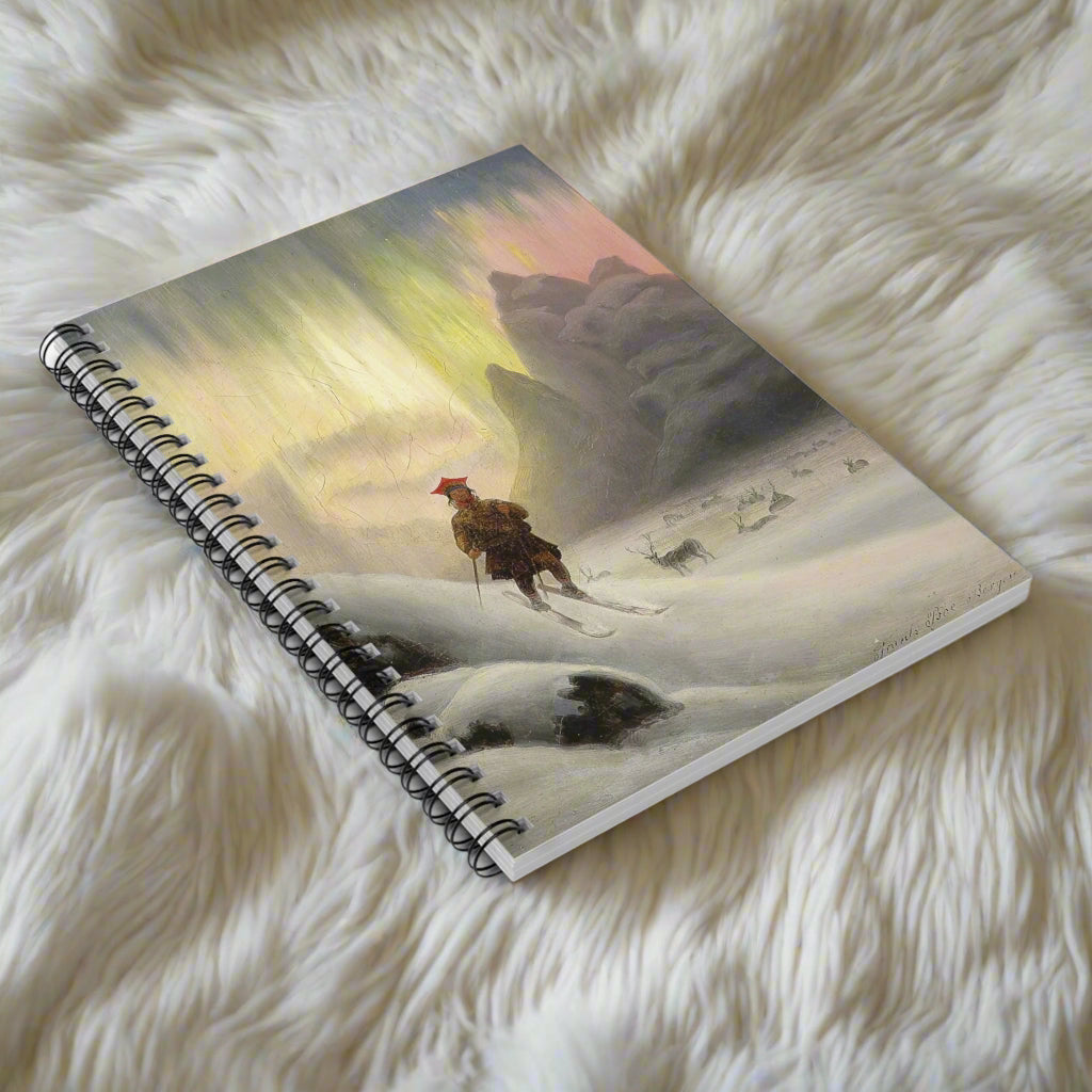 northern lights organize notebook journal