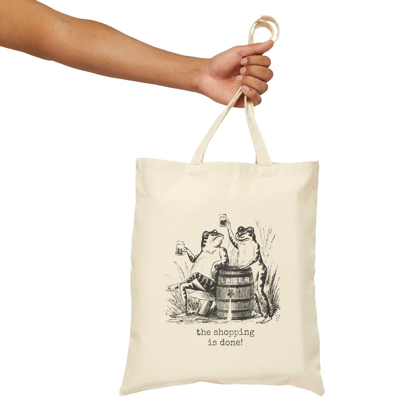 Canvas Tote Bag - the shopping is done!